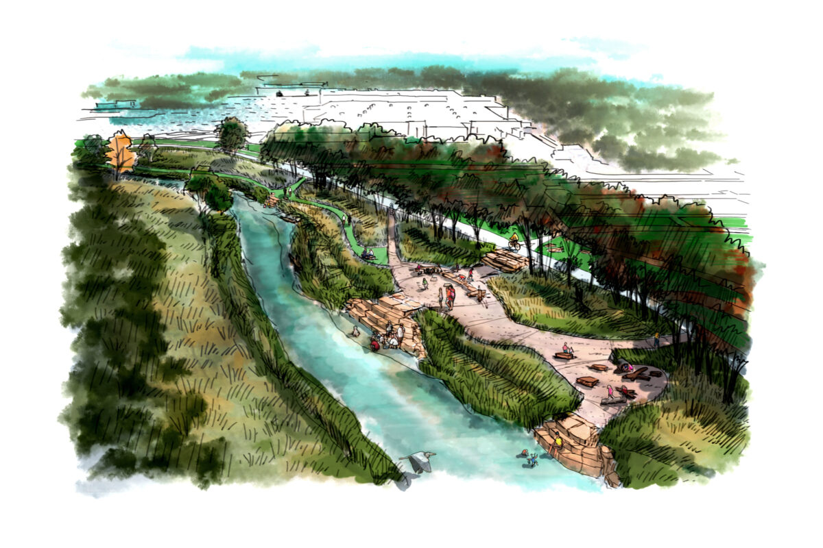 Walnut creek rendering