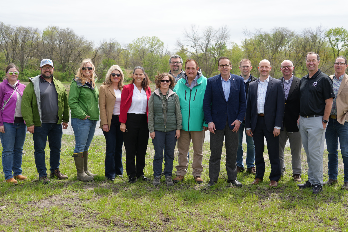 Creekview Wetland Group dedication image